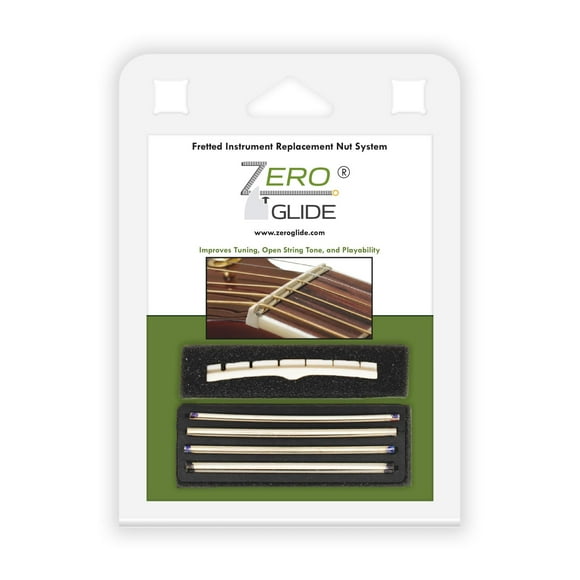 Zero Glide Slotted ZS-7f Electric Guitar Nut System (Package may vary)