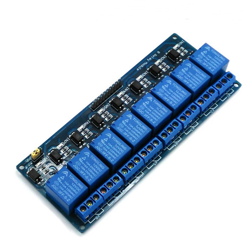 12V 1/2/4/8/16 Channel Relay Module With optocoupler For PIC AVR DSP ARM Arduino 