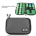 thumbnail image 3 of Electronic Accessories Carrying Case for USB Cable Drive Card Storage Bag Travel (Gray), 3 of 11