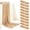 Beige, variant on 10 Pack Brown Solid Cheesecloth Table Runners 10ft Wide Gauze Boho Table Runners for Weddings, Birthdays, Parties
