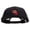 Black, variant on California Bear with Map Embroidered Big Size Premium Flat Bill Trucker Cap - Navy Black XL-3XL