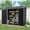 Black, variant on Olurrisa 8FT x 4FT Plastic Storage Shed with Two Windows, Black Outdoor Shed with Double Doors and Built-in Floor, Natural Lighting and Ventilation for Yard and Lawn