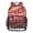 Red Rugby Ball, variant on Iauyy Clear Backpack Heavy Duty PVC Transparent Backpack for College Workplace, Purple Parachute