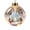 N, variant on Qwtwty Glowing Christmas Decorations Mini Story Ornament, Light-Up Shatterproof Clear Christmas Themed Hanging Ball Decoration with Warm LED Light