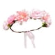thumbnail image 4 of Diadema de flores, corona de flores bohemias para fiesta, dama de honor, vacaciones, novia, accesorios para fotos Estilo A, 4 of 9