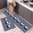 thumbnail image 3 of Alfombra de cocina antideslizante con estampado de dibujos animados, lavable, para entrada de casa, sala de estar, dormitorio, decorativa, 3 of 5