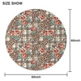 thumbnail image 2 of Round Tablecloth 60x60 Inch Round flower Table Cover for Spring Summer Party Picnic Dinner, 2 of 5