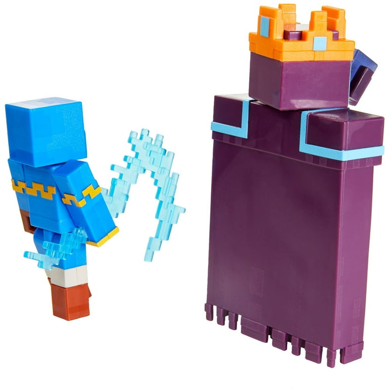 Minecraft Dungeons Stax Vs Skeleton Necromancer Figures