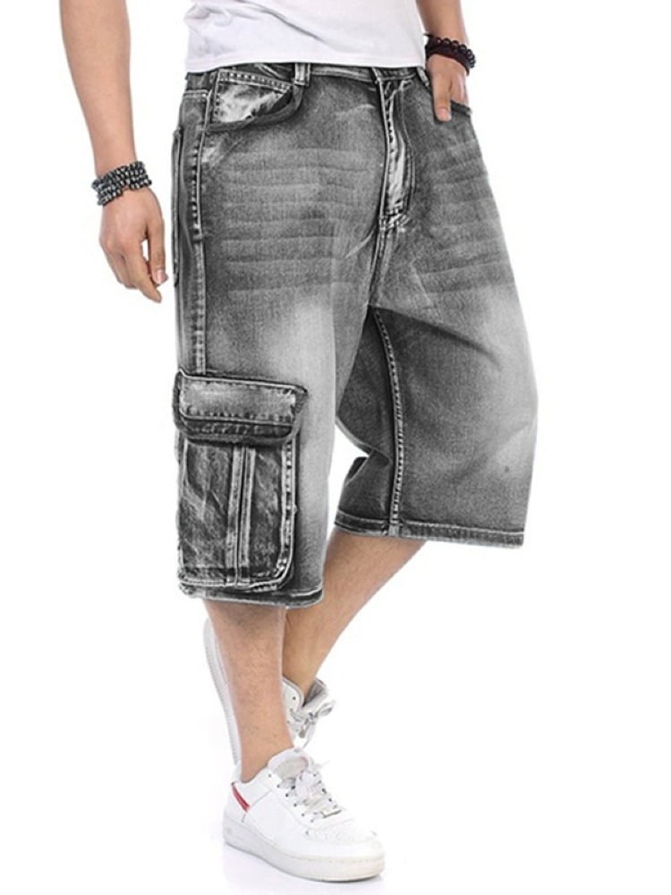 SySea Men Denim Shorts Casual Loose 