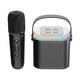 thumbnail image 5 of Y1 Micrófono Karaoke Máquina Compatible con Bluetooth 5.3 Altavoz Sonido Estéreo (1 a 1 Negro), 5 of 8