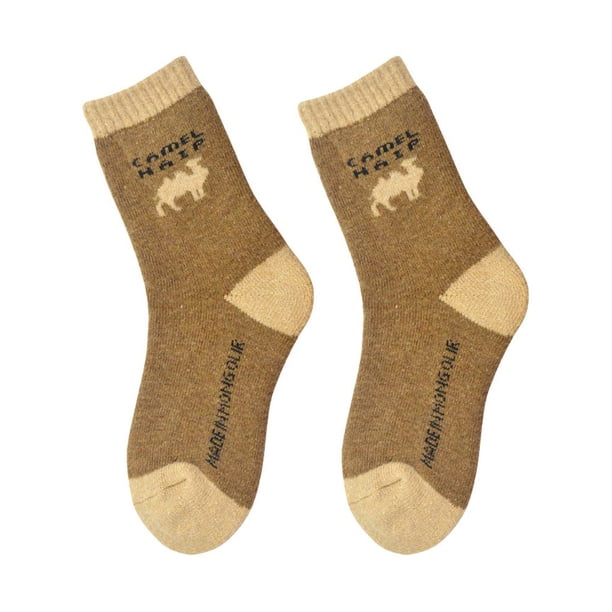 Jumpingount 5 pares de calcetines cálidos de invierno de estilo informal para niños, calcetines térmicos transpirables agradables a la piel, calcetines de Accesorios de calzado L Jumpingount AP013144-03
