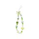 thumbnail image 2 of Cadena de teléfono móvil con cuentas de flores, correa de muñeca, funda Universal de moda portátil, cordón, decoración de cuerda, joyería Ropa, zapatos y accesorios Miscelánea Verde Guardurnaity AP013832-01, 2 of 6