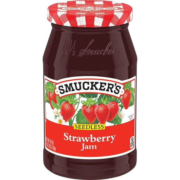 Smucker's Seedless Strawberry Jam - 18oz - Pack of 2