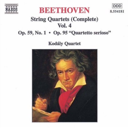 Kodály Quartet - Beethoven String Quartets 4 - Music & Performance - CD