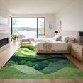 thumbnail image 3 of ODIKA Golf Topographic Koi Landscape Pond Blade Motifs Layers Cartoon Foldable Easy Care for Master Suite, California King, Under Bed, 3 of 7