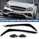 thumbnail image 2 of 4PCS Front Bumper Side Fog Light Splitter Spoiler for a W176 A180 A200 A220 A250 A45 2016-2018-Sincere, 2 of 3