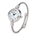 thumbnail image 1 of Geneva STC Silver Cable Band Women's Small Size Bangle Watch, 1 of 3