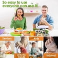 thumbnail image 3 of Home Automatic Electric Can Opener One Touch Jar Opener & 8-Shaped Bottle Opener, 3 of 18