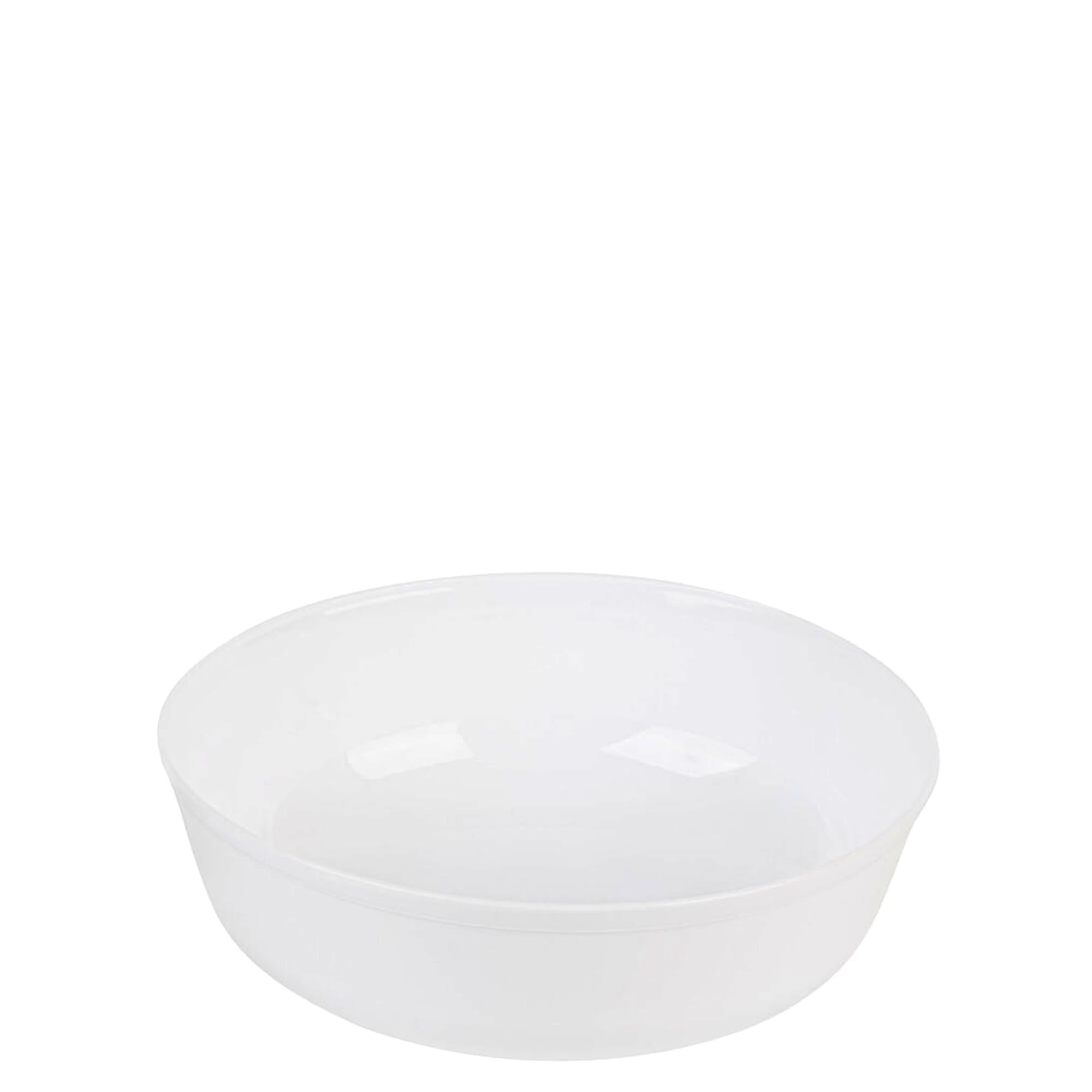 (10 PACK) EcoQuality 16 oz inch Round White Plastic Bowls Edge Collection Disposable China