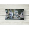 thumbnail image 2 of Carolines Treasures JMK1048PW1216 Deep Sea Fishing Boats Canvas Fabric Decorative Pillow  12H x16W multicolor, 2 of 3