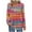 Hot Pink, variant on Enjoytime Button Down Shirts for Women Floral Printed Round Neck Long Sleeve Dressy Casual Tops Fall Winter Trendy Work Shirts Wine L