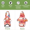 thumbnail image 6 of Cauagu Cartoon with Traffic Elements Pattern Winter Pet Hoodie Sweatshirts- Dog Hoodie Sweater with Leash Hole - Cute Dog Hoodie - Pet Clothes Puppy Cat Custume -Medium, 6 of 8