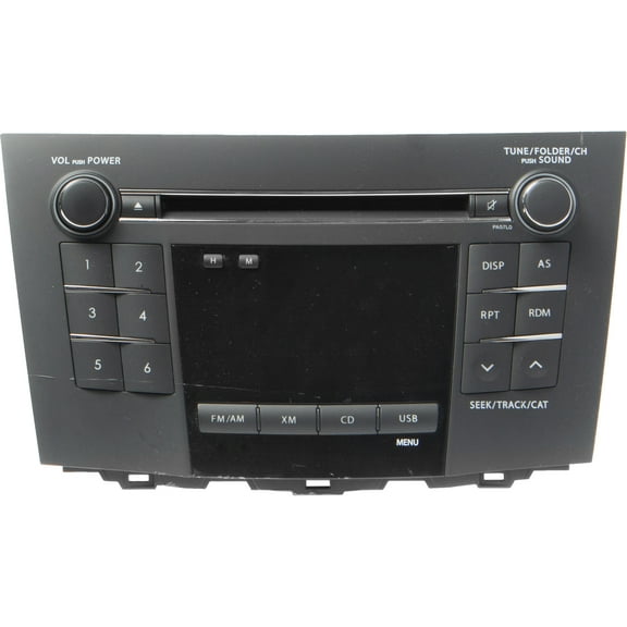 Restored 2010-2013 Suzuki Kizashi AM FM Satellite Radio CD Player 39101-57L01 Face PA57L0 (Refurbished)