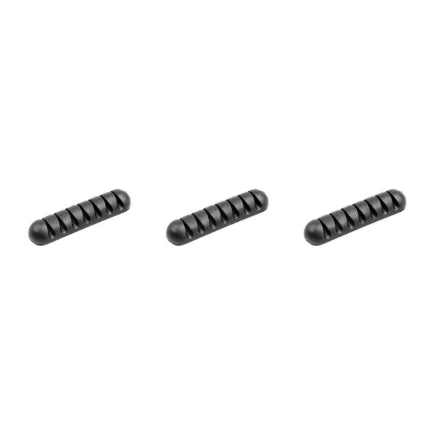 Inteprter Clips para cables, organizador de cables, soporte para cables adhesivo resistente al desgaste, cables de plástico, cables de amarre, Type1 NO1