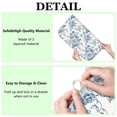 thumbnail image 6 of Pioneer Flower Floral Print Pattern Dish Drying Mat for Kitchen 1 Pack, Ultra Absorbent Microfiber Dishes Drainer Mats,16"x18", 6 of 6