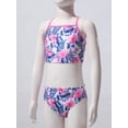 thumbnail image 5 of Dpois Floral UPF 50+ Long Sleeves Swimsuit Sets (Girl's), 5 of 7
