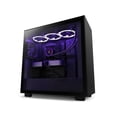 thumbnail image 2 of NZXT H7 - Mid-Tower PC Gaming Case - Tempered Glass - Enhanced Cable Management  Water-Cooling Ready - Black, 2 of 4