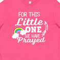 thumbnail image 4 of Inktastic For This Little One We Have Prayed Youth T-Shirt, 4 of 5