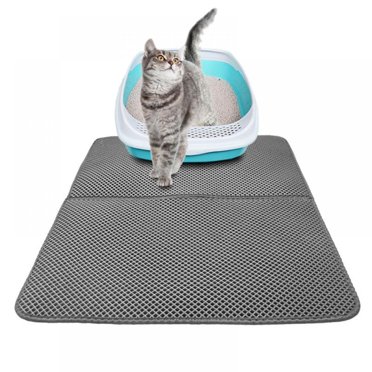 Pawbee Cat Litter Mat Honeycomb Design Double Layer 30 X 24 Walmart Com