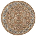 thumbnail image 4 of SAFAVIEH Classic Jilliean Floral Bordered Wool Area Rug, Beige/Light Blue, 6' x 9', 4 of 10