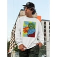 thumbnail image 2 of Bird In The Tropics. Ii Sweatshirt Men -Carolee Vitaletti Designs, Male Large, 2 of 4