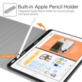 thumbnail image 5 of Fintie Keyboard Case for iPad 9th/8th/7th Generation (2021/2020/2019) 10.2 Inch, Detachable Keyboard and Soft TPU Stand Cover with Built-in Pencil Holder, 5 of 7