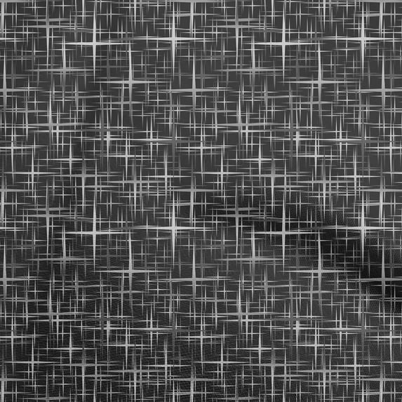 oneOone Cotton Poplin Gray Fabric Abstract Fabric For Sewing Printed Craft Fabric By The Yard 56 Inch Wide