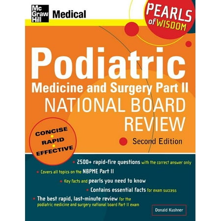 UPC: 9780071464482 | Pearls of Wisdom: Podiatric Medicine and Surgery Part II National Board Review: Pearls of Wisdom Second Edition: Pearls of Wisdom (Paperback)