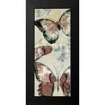 thumbnail image 2 of Jensen, Asia 12x24 Black Modern Framed Museum Art Print Titled - Flight of Fancy I - Mini, 2 of 5