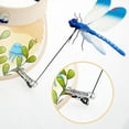 thumbnail image 5 of HaCpiu 20Pcs 3D Dragon Fly Clips Outdoor Decor, 12" Fake Dragonfly Clip Decor, Realistic Insect Garden Decoration for Patio, Lawn, Hat Clip Accessories & Yard Decor, 5 of 5