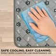thumbnail image 5 of Print breathable non-slip dog mat pet cooling ice mat cat cooling mat Summer ice silk cool pet mat, 5 of 6