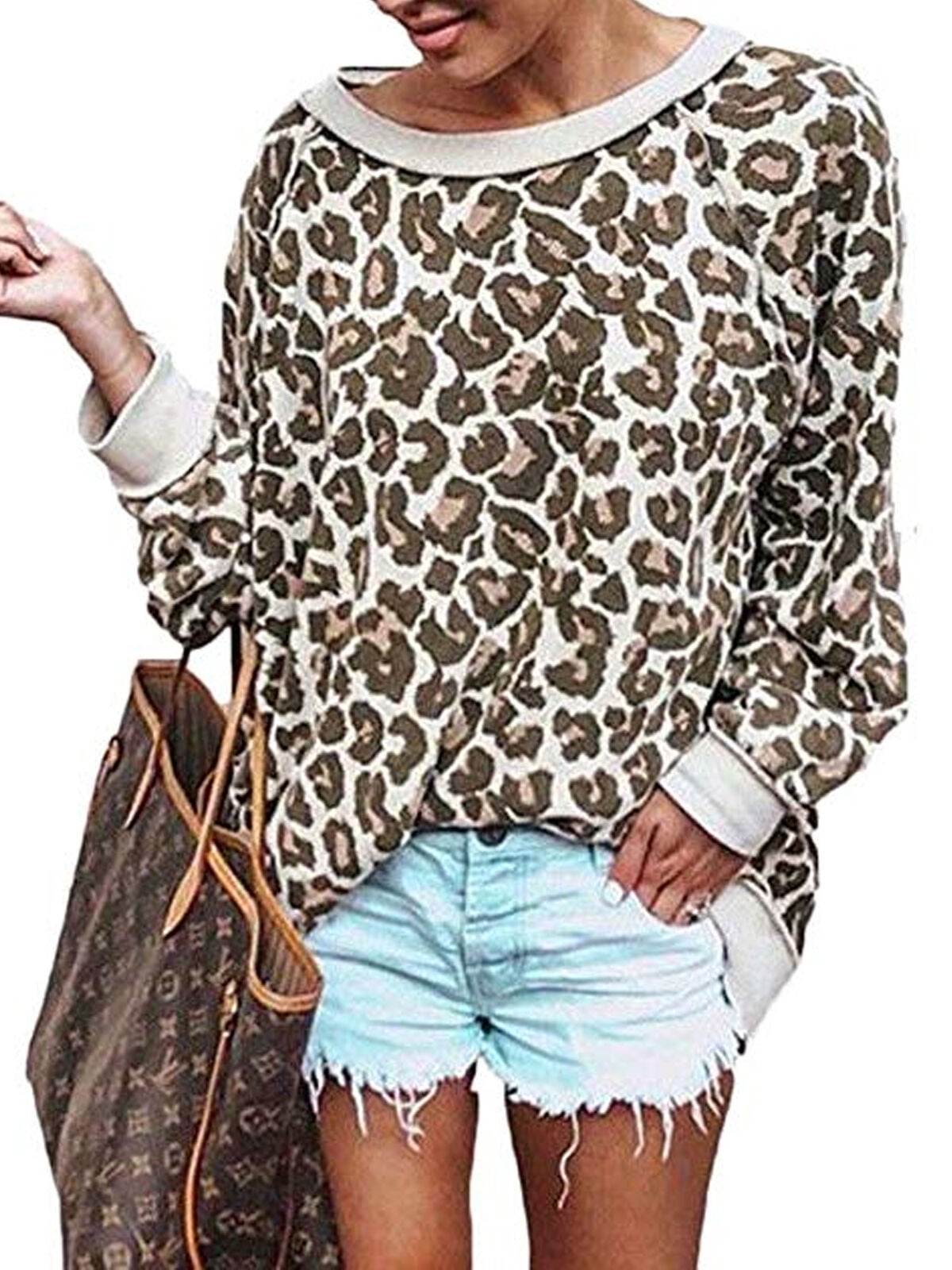 Womens leopard hoodie Outlet