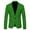 07-Green, variant on oqasdz Suit Jacket for Men 3D Sequin Suit Printed Pocket Lapel Button Up Stretch Lightweight Business Wedding Party Coat Top,Size M