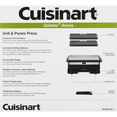 thumbnail image 3 of Cuisinart Griddler Grill and Panini Maker | GR-11, 3 of 9