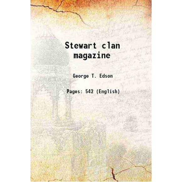 magazine du clan Stewart 1922 [Couverture Rigide]