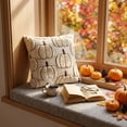 thumbnail image 6 of WWC Thanksgiving Throw Pillow Covers, 17x17 inch Soft Thicken Pumpkin Pillowcases, Fall Decor Cushion Covers for Thanksgiving Couch and Living Room, 6 of 6