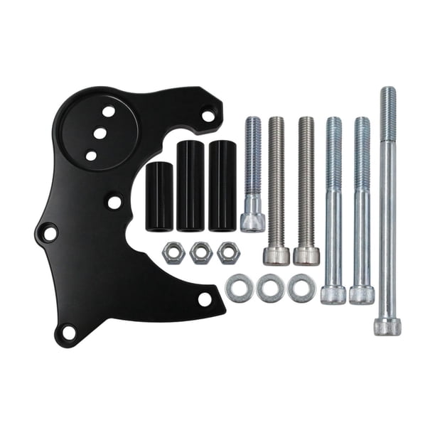 Soporte de CA del motor Fácil de instalar Reemplazo de alto rendimiento para motor para LS R4 LS1 Accesorios automotrices para camiones Negro
