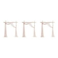 thumbnail image 1 of Guardoinrt Wedding Arch Drape Statement Beautifully Draped Arch Durable And Soft Easy Care shell pink 3Set, 1 of 6