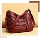 thumbnail image 3 of Bolso Bandolera Salvador Piel Sintética Suave Ligero Tote multibolsillos Rojo, 3 of 9