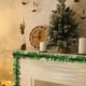 thumbnail image 4 of Guirnalda navideña | Guirnalda para árbol de Navidad con bayas y hojas | 200 cm, 400 cm, 600 cm de largo para repisa de chimenea, decoración del hogar | Tiras festivas de ratán para fiestas navideñas, 4 of 6